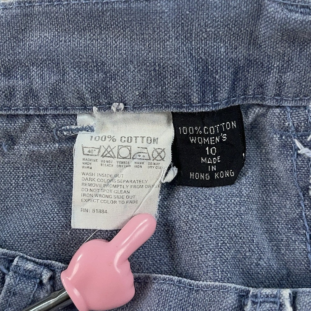 Vtg 80s Patagonia Canvas Hiking Shorts‎ Womens 10 26 High Rise 3" Stand Up *READ - Picture 4 of 11